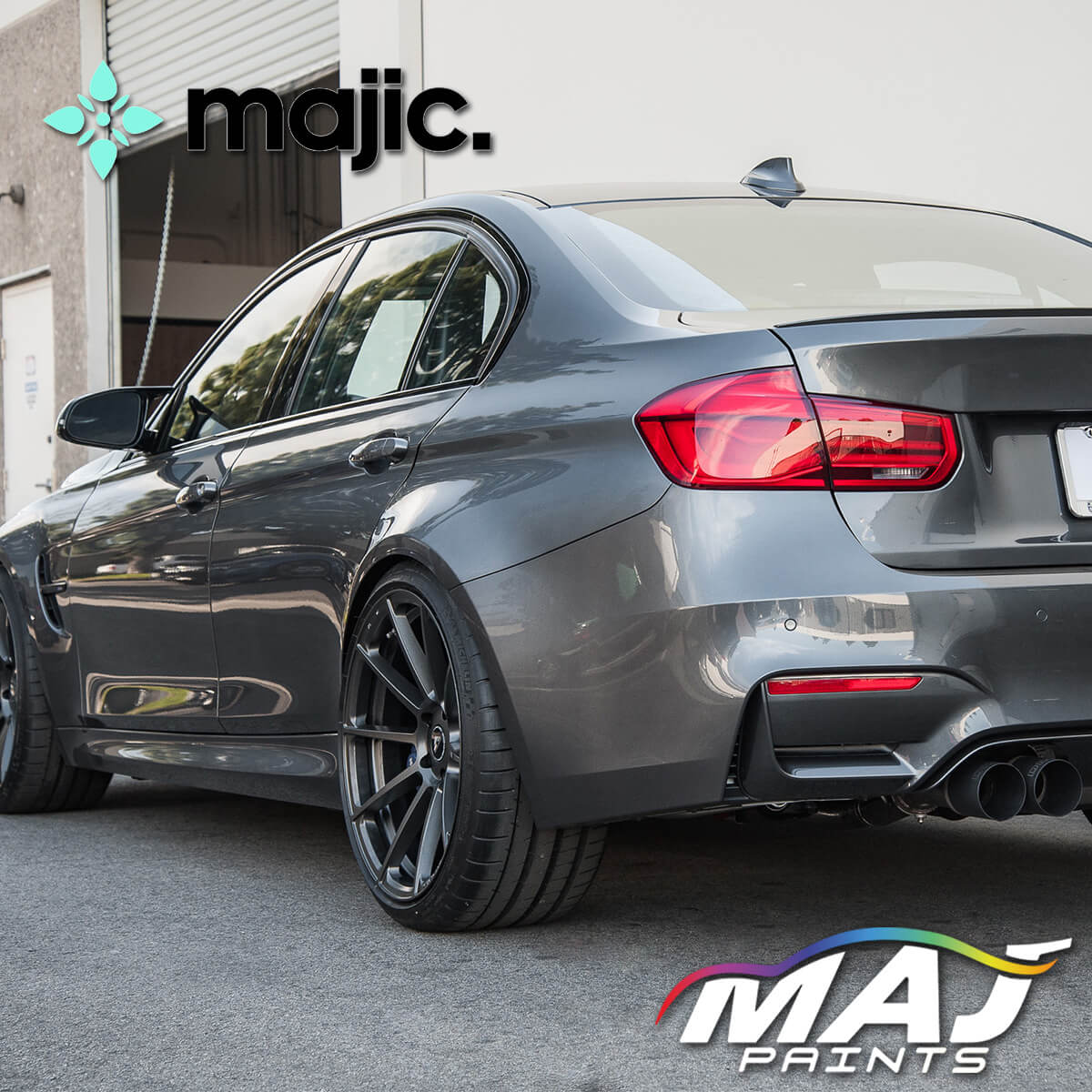 BMW Sparkling Graphite Grey Paint