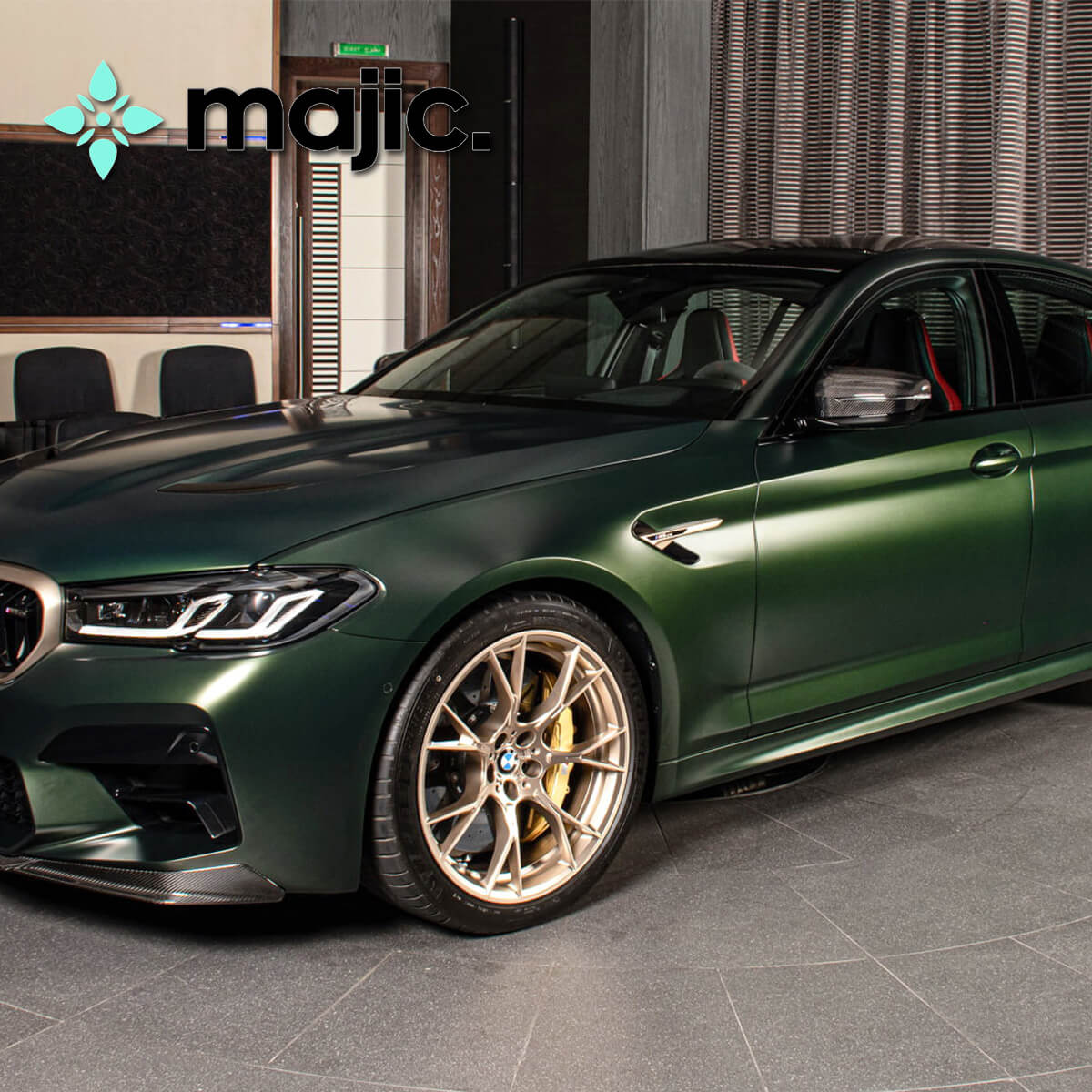 BMW Frozen Deep Green Paint
