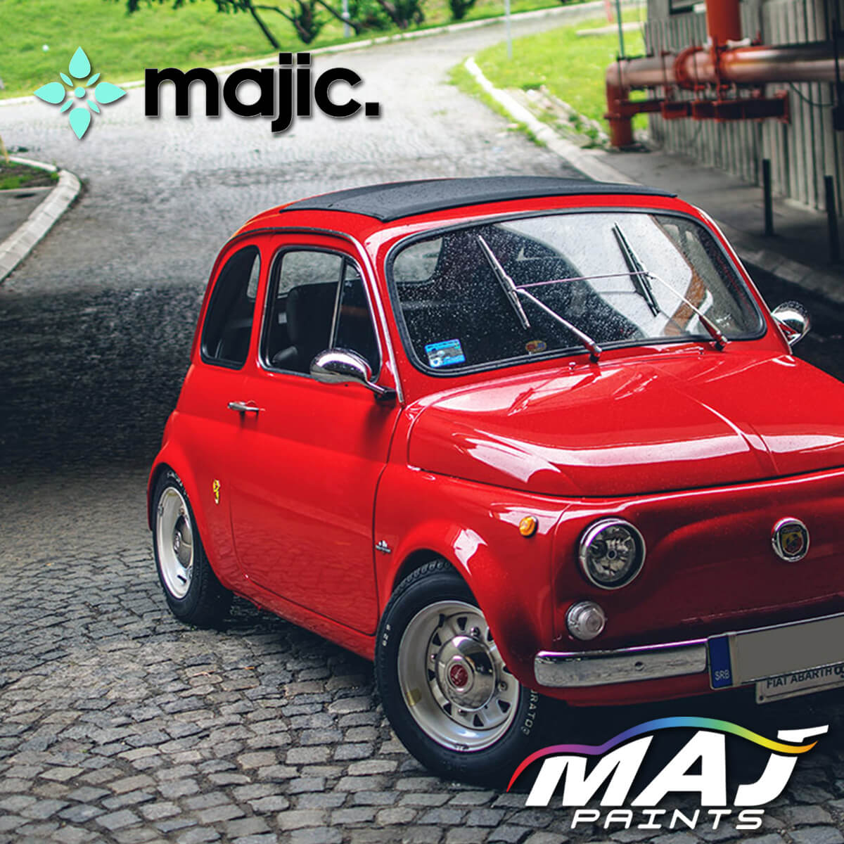Fiat Rosso Corsa Red Paint