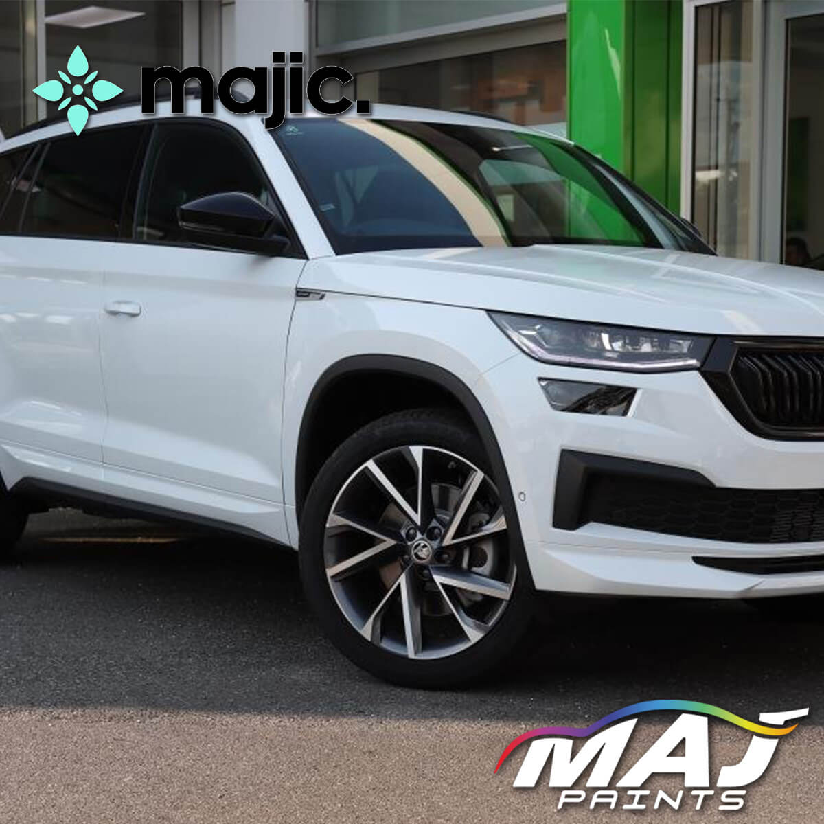 Skoda Moon White Paint