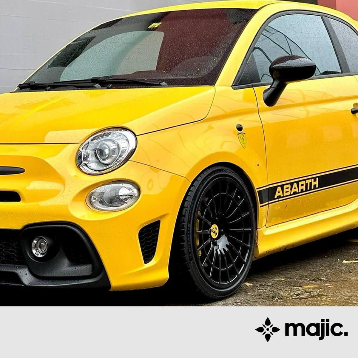 Abarth Modena Yellow 2 Paint (102)