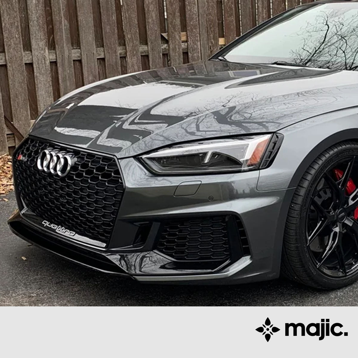 Audi Daytona Grey Paint (LX7A)
