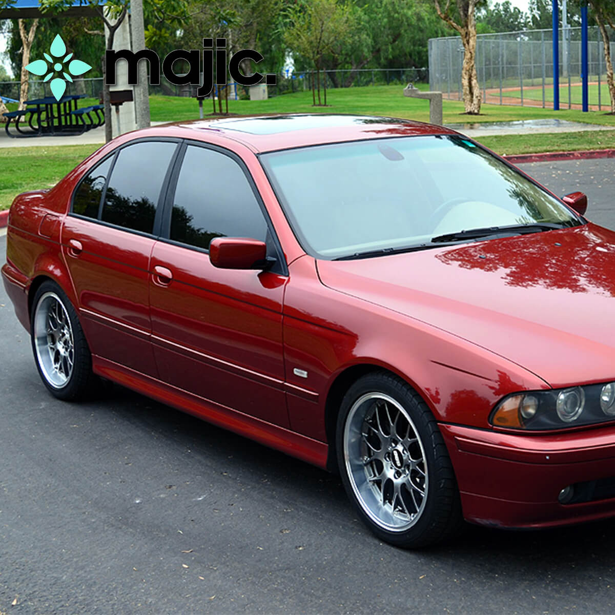 BMW Sienna Red Paint