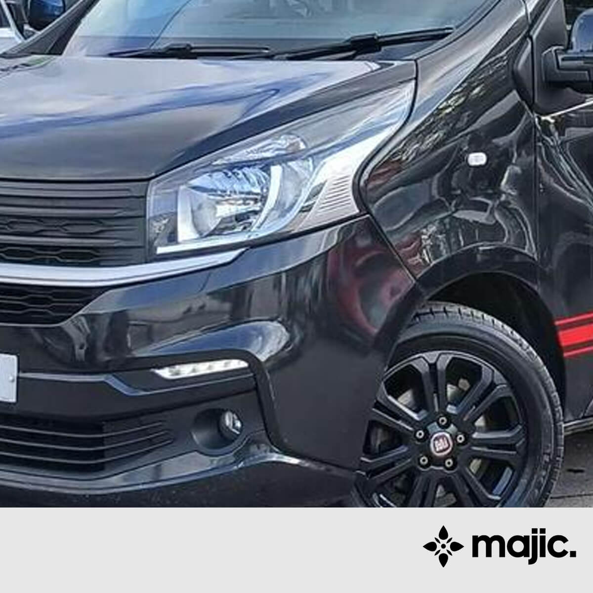 Fiat Noir Midnight Black Paint (347/B)