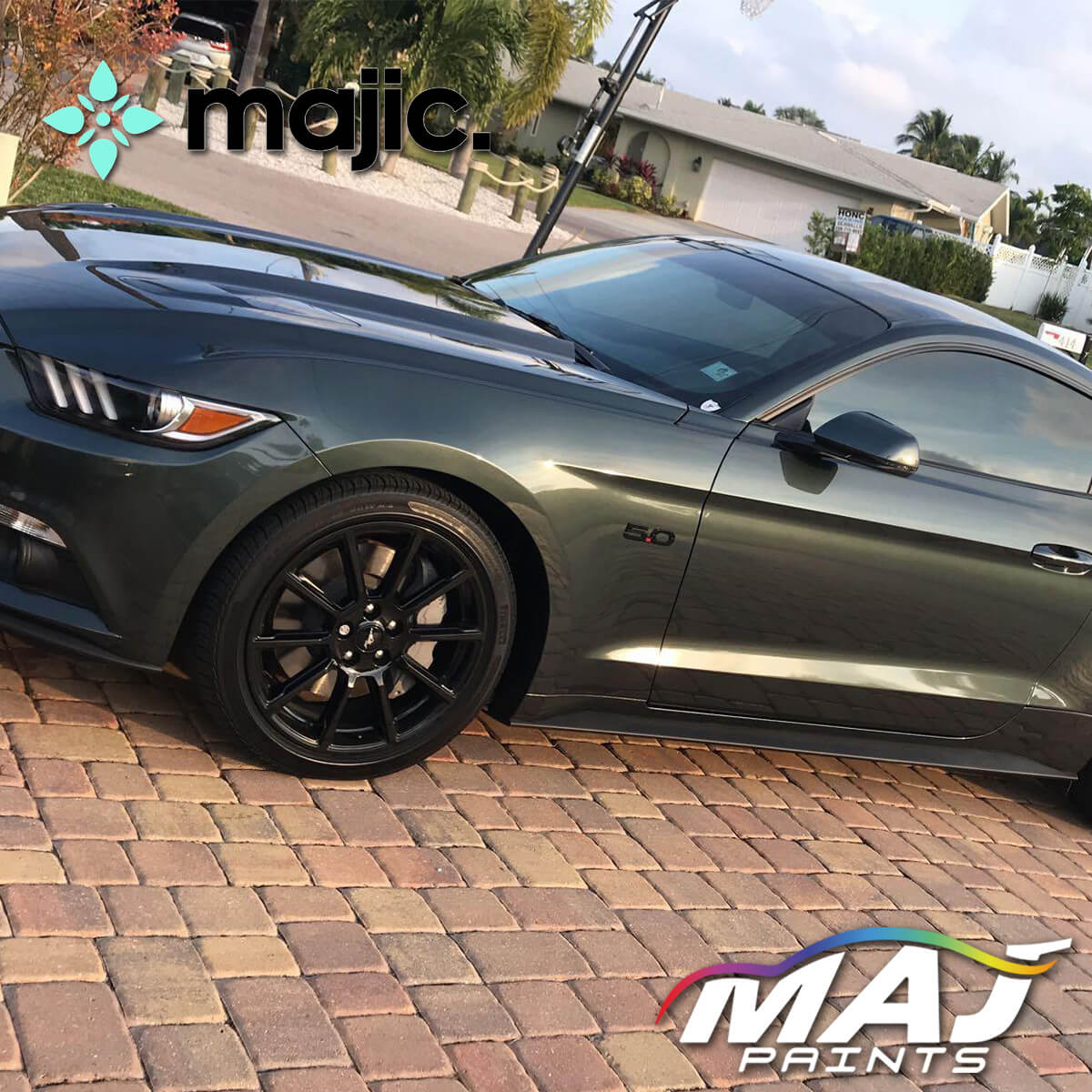 Ford Guard Green Paint (FH7EWHA)