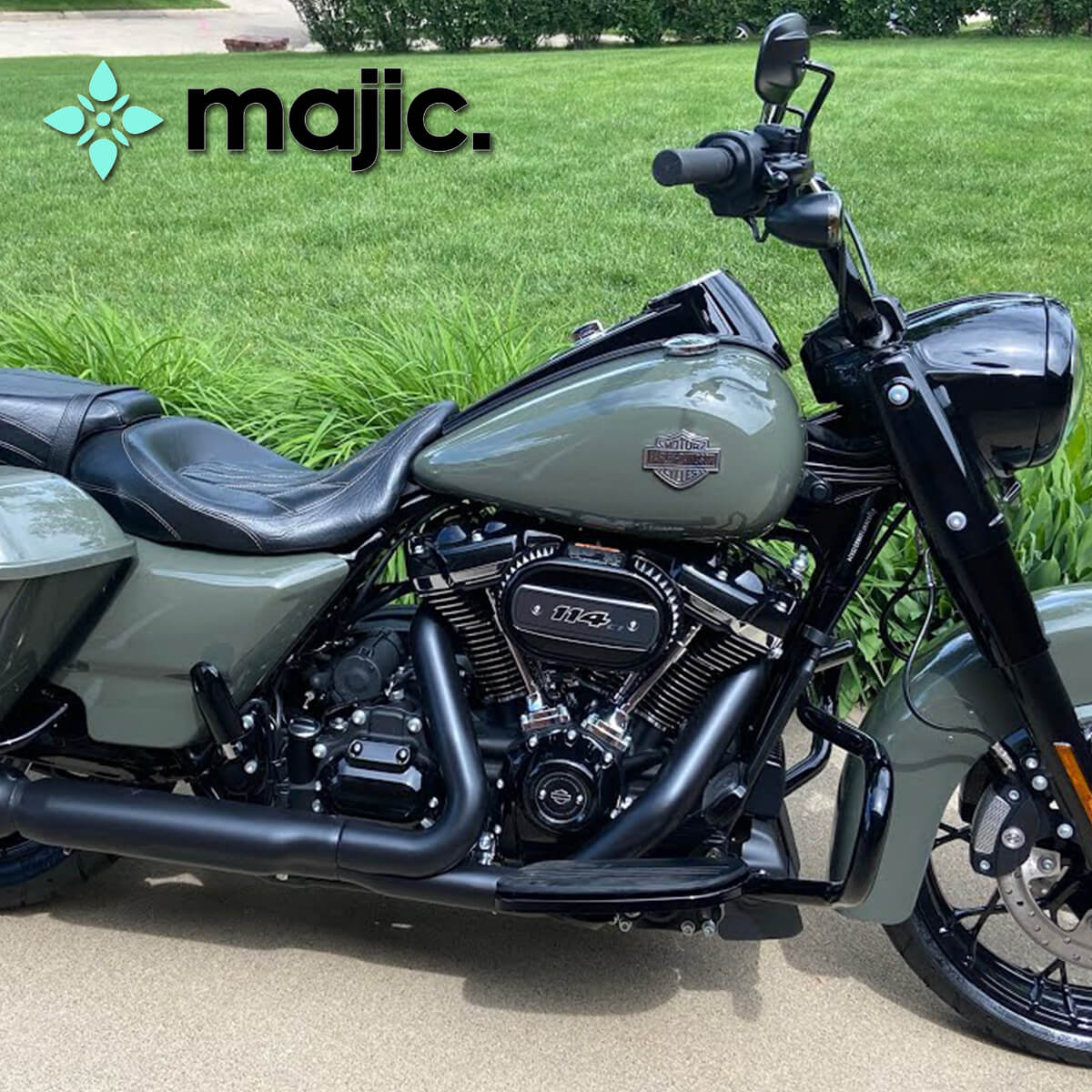 Harley-Davidson Deadwood Green Paint –