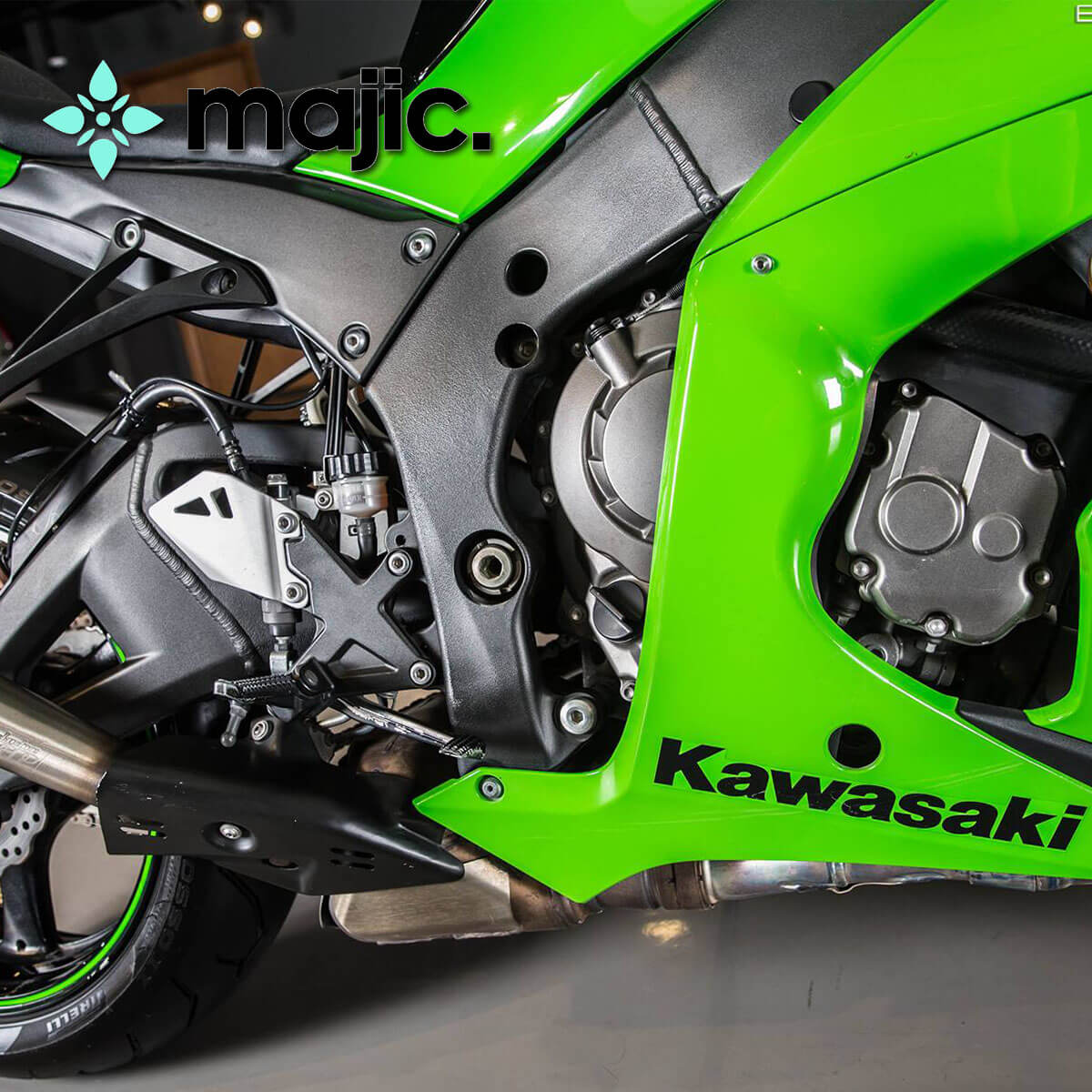 Kawasaki Lime Green Paint – majic.