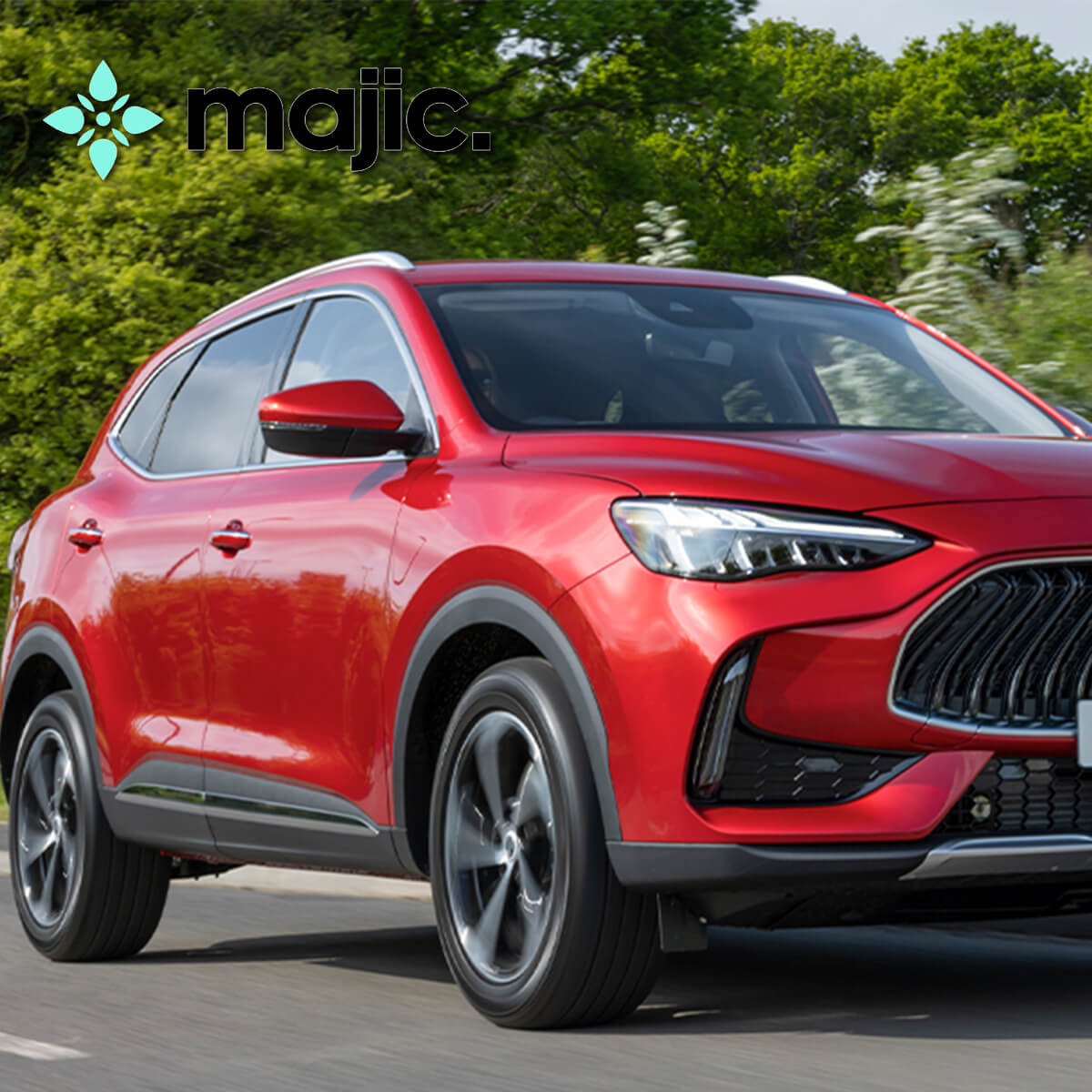 MG Motor Dynamic Red / Blazing Red Paint (RSJ)