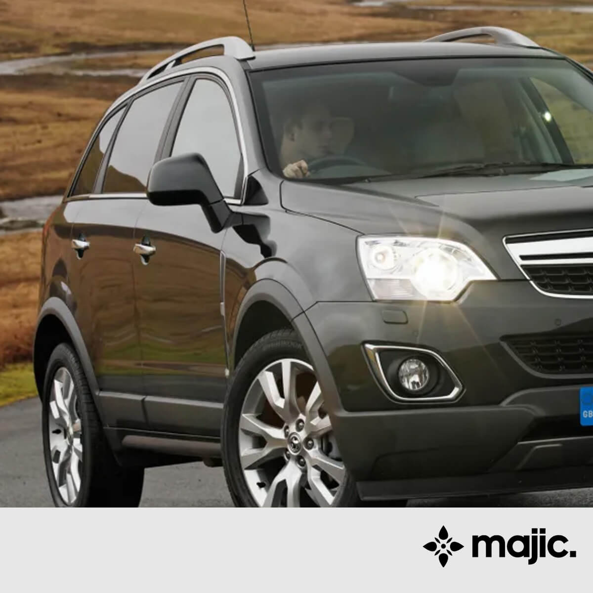 Vauxhall Burnt Coconut Brown Paint (GD8)