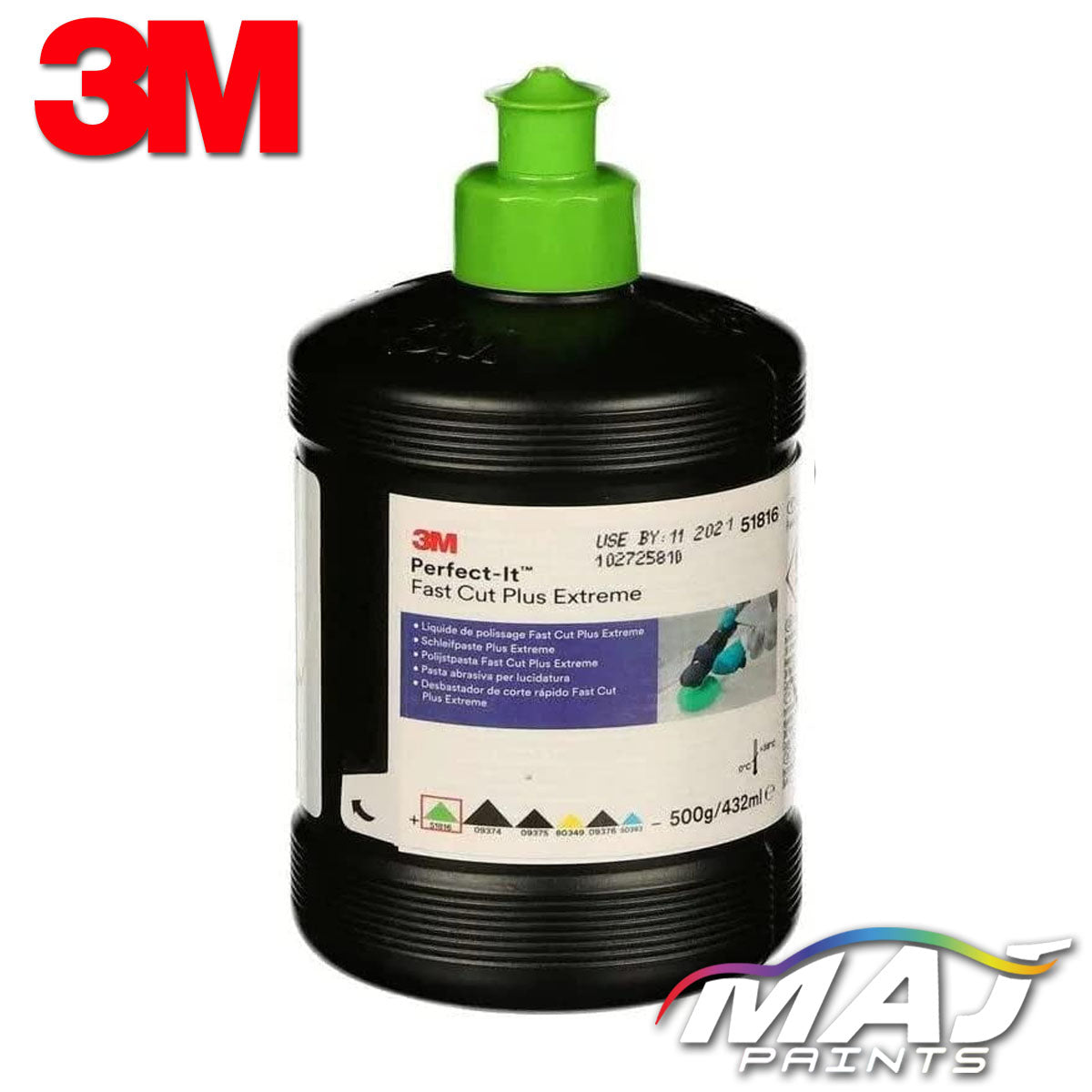 3M Perfect-It™ Fast Cut Plus Extreme - 500g/432ml