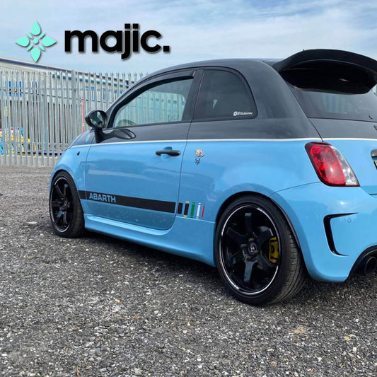 Abarth Legends Blue Paint