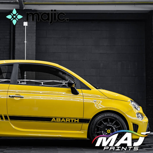 Abarth Modena Yellow 2 Paint