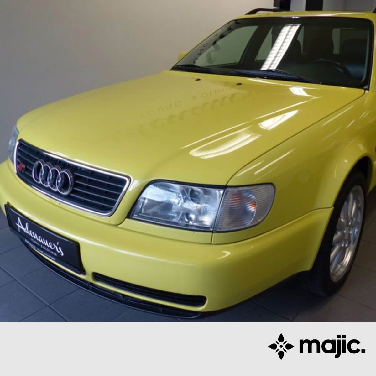 Audi Brilliant Yellow Paint (LY1B)