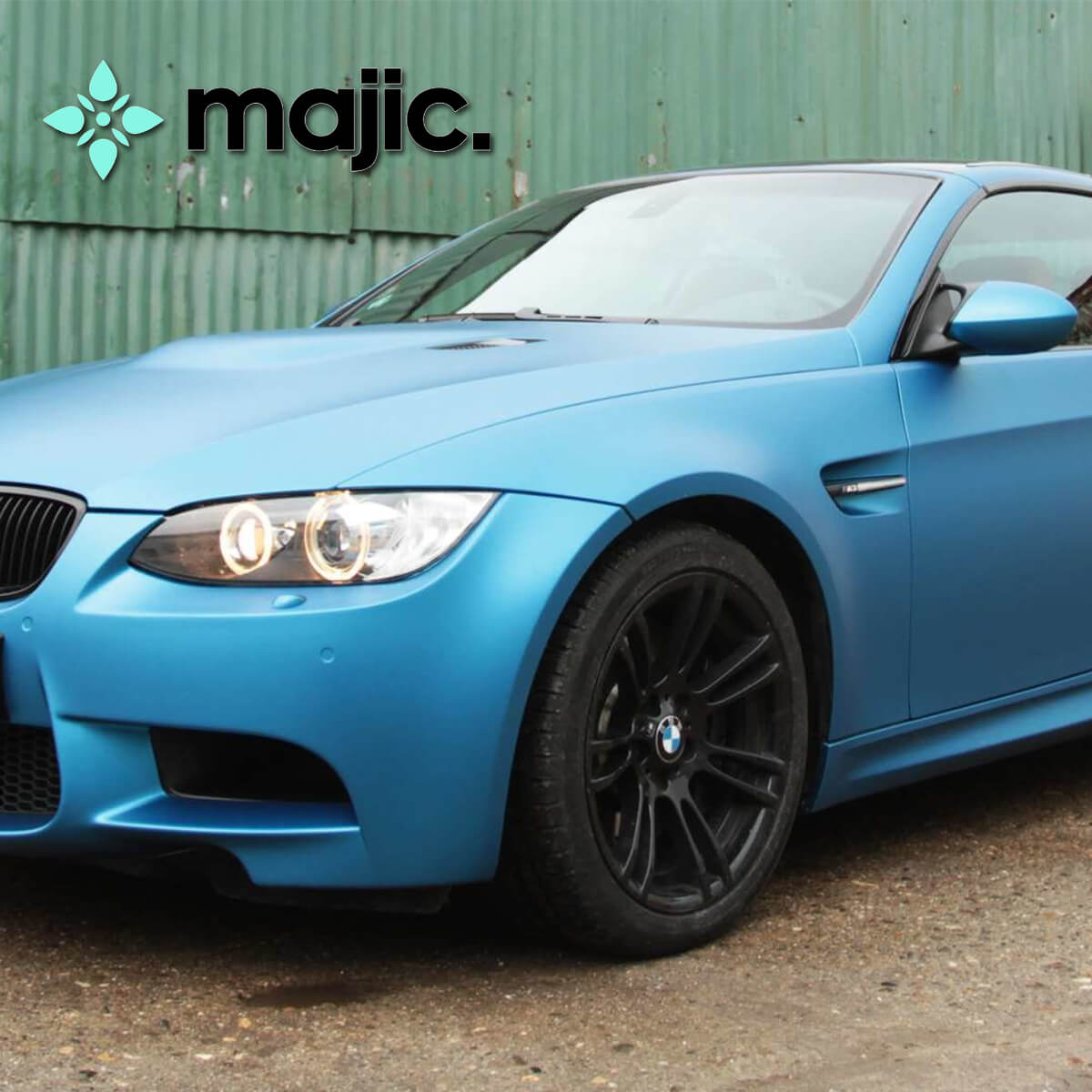 BMW Electric Blue Paint