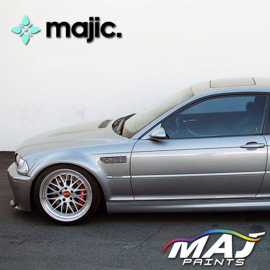 BMW Silver Grey Paint