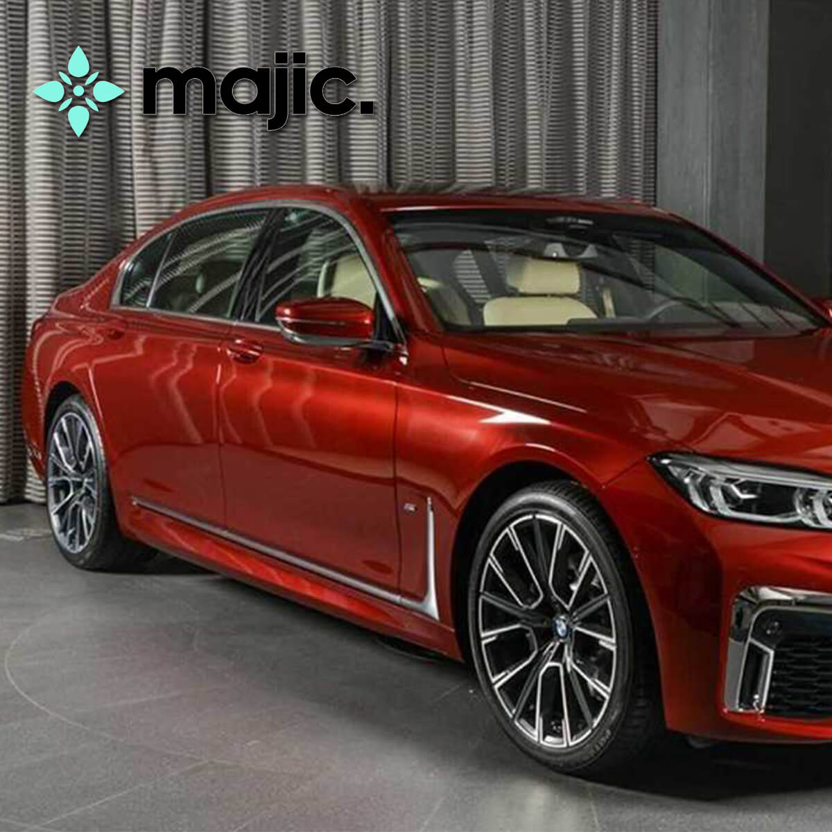 BMW Solar Red Paint
