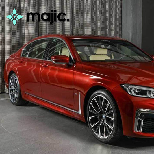 BMW Solar Red Paint