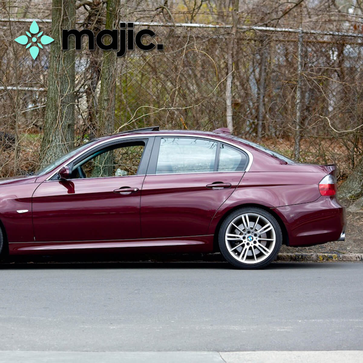 BMW Barbera Red Paint