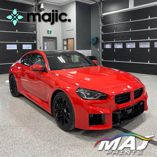 BMW Toronto Red Paint
