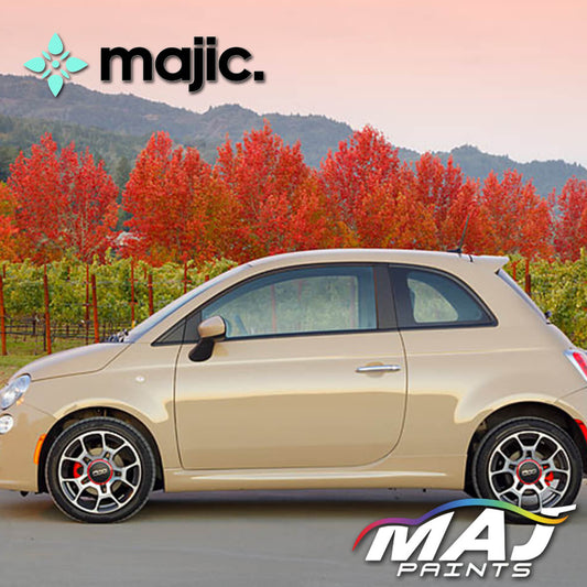 Fiat Mocha Latte Brown Paint