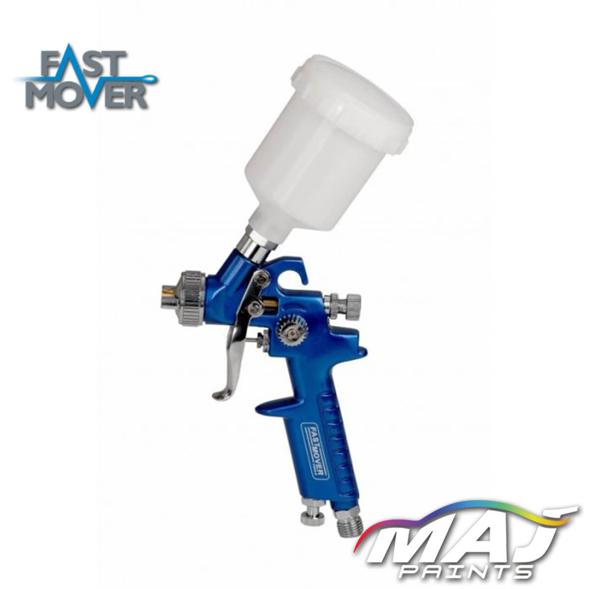 Fast Mover Gravity Mini HVLP Spray Gun - 0.8mm Tip