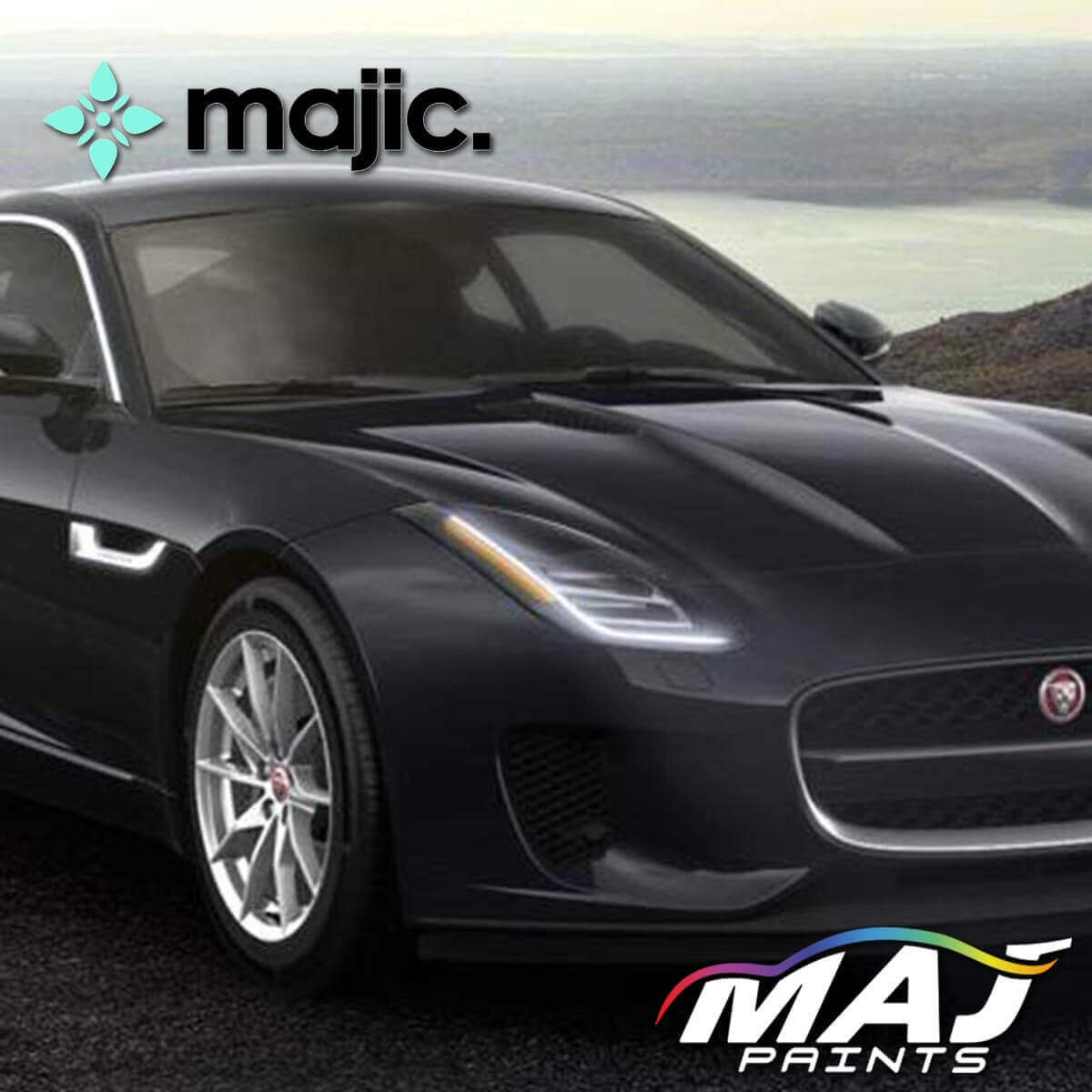 Jaguar Ligurian Black Paint