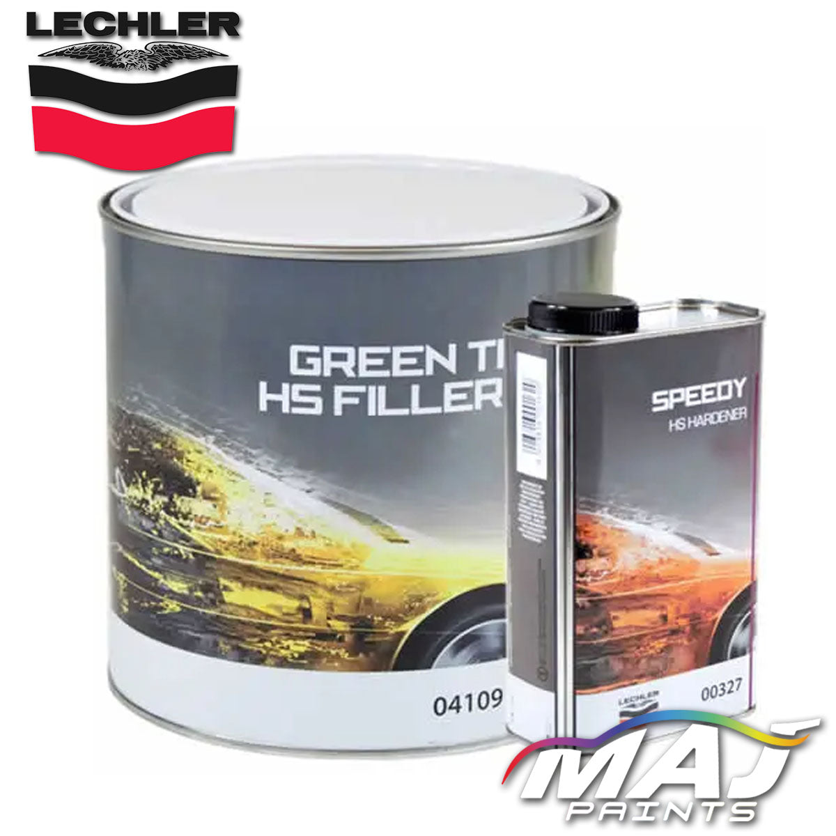 Lechler Green TI HS Filler Primer - 3L Kit