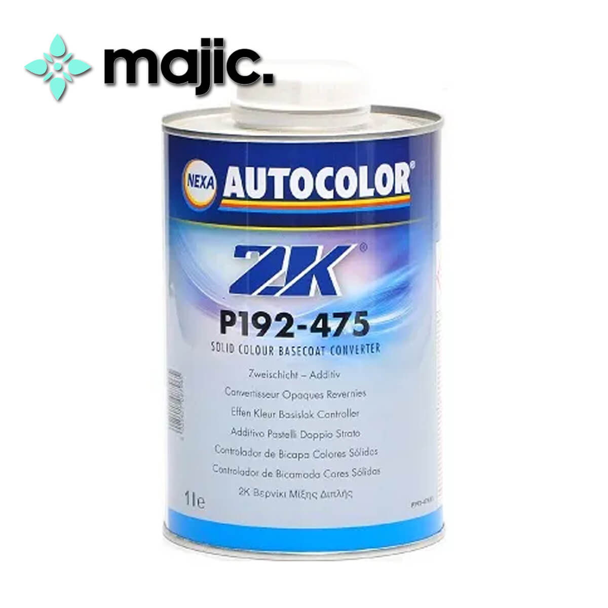 Nexa Autocolor 2K P192-475 Solid Colour Basecoat Converter 1L