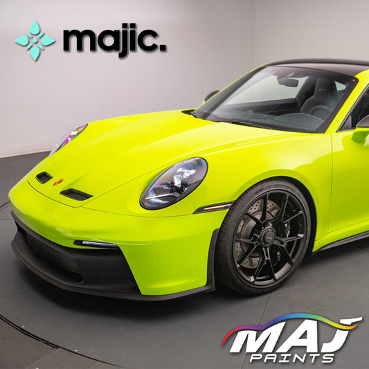 Porsche Acid Green Paint