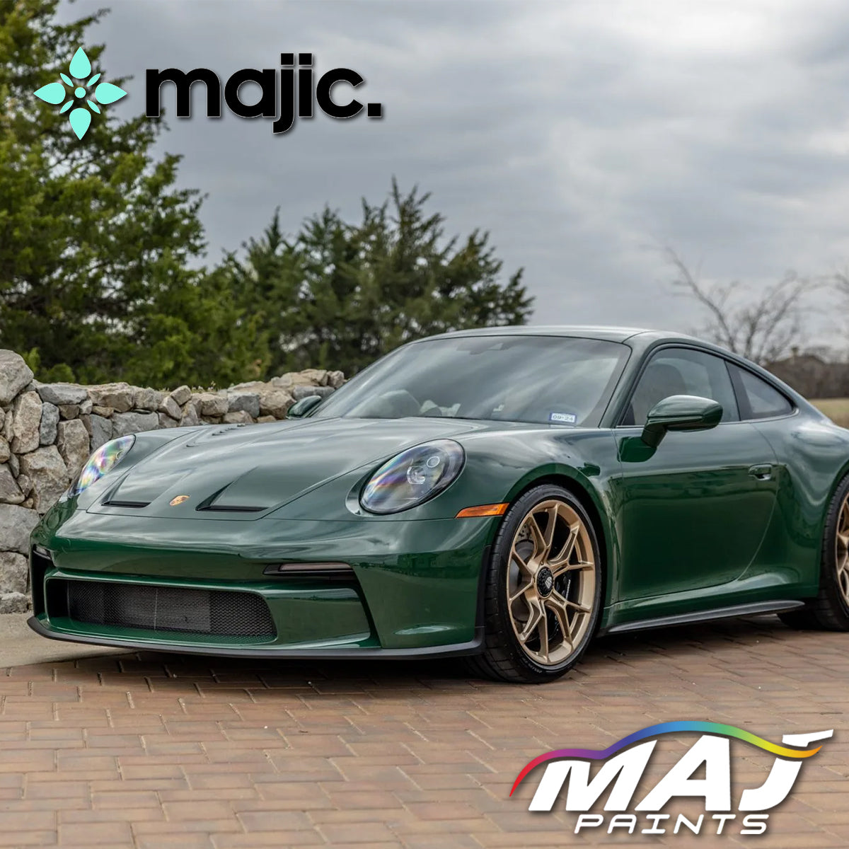 Porsche British Racing Green Paint