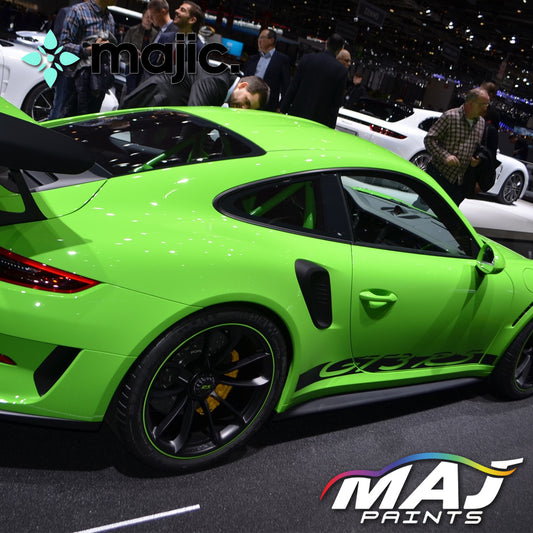 Porsche Lizard Green Paint