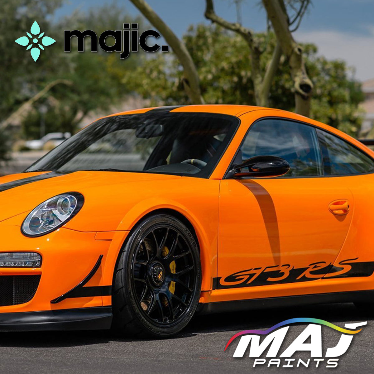 Porsche Orange Paint – majic.