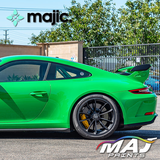 Porsche Signal Green Paint