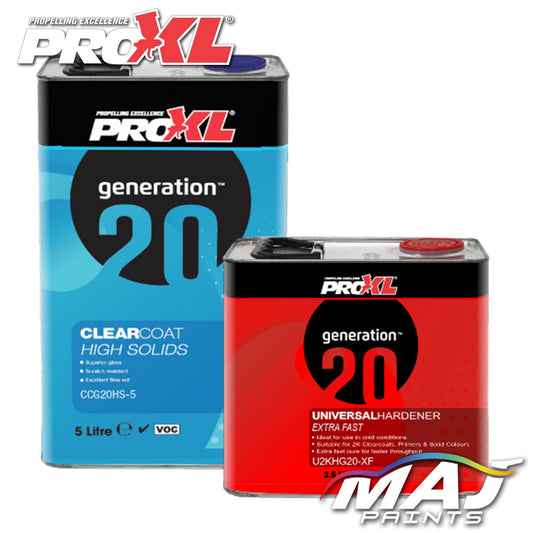 ProXL High Solids 2K Clear Coat Kit - Extra Fast (7.5lt)