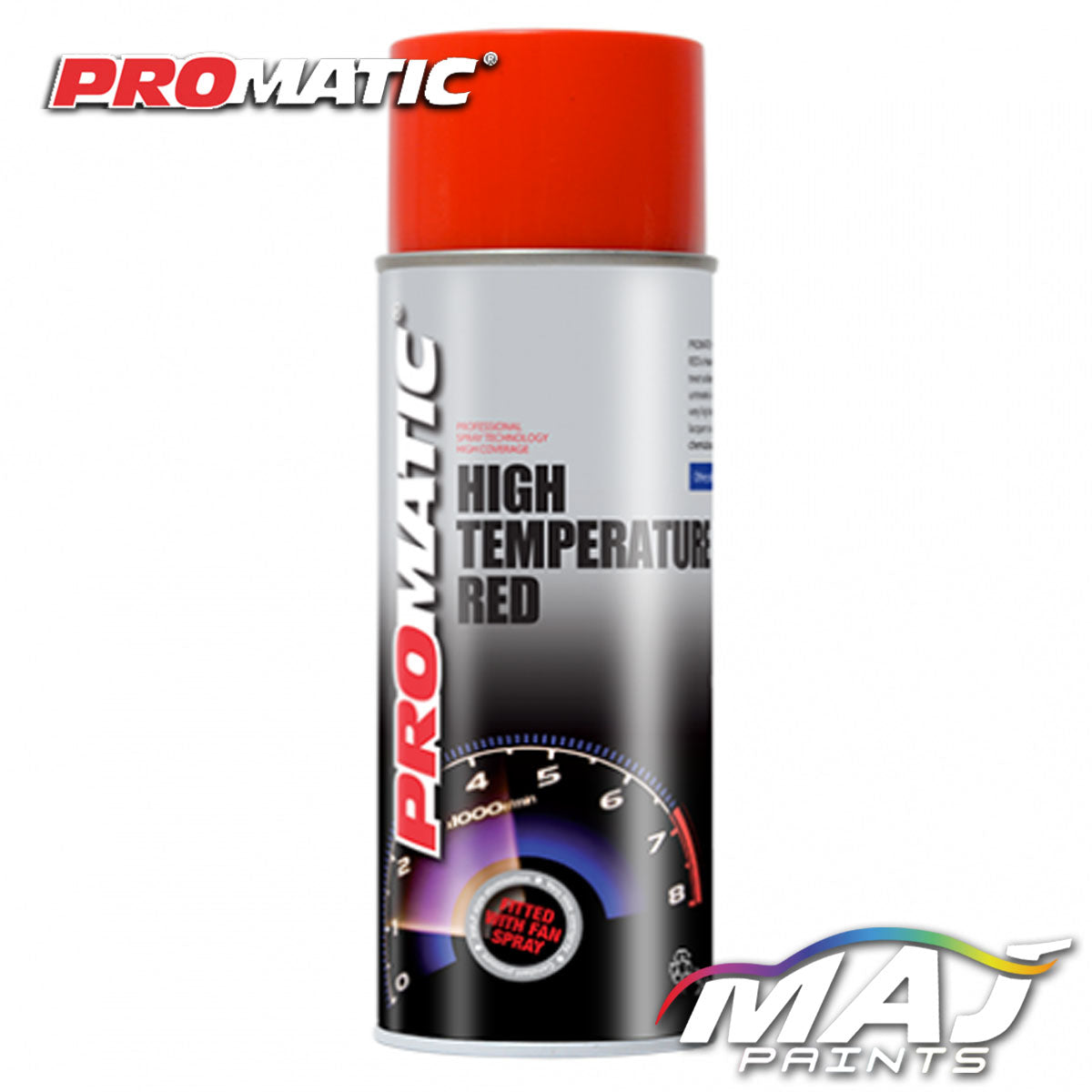 Promatic High Temperature Red Aerosol - 400ml