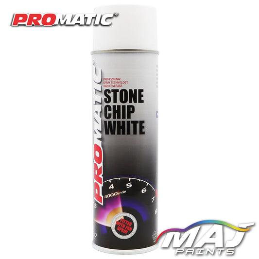 Promatic Stone Chip White Aerosol - 500ml