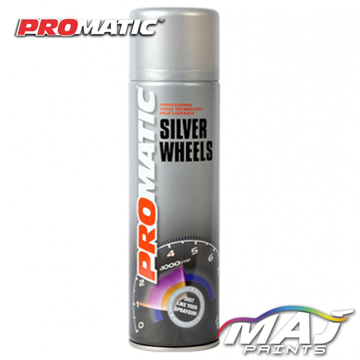 Promatic Silver Wheels Aerosol - 500ml