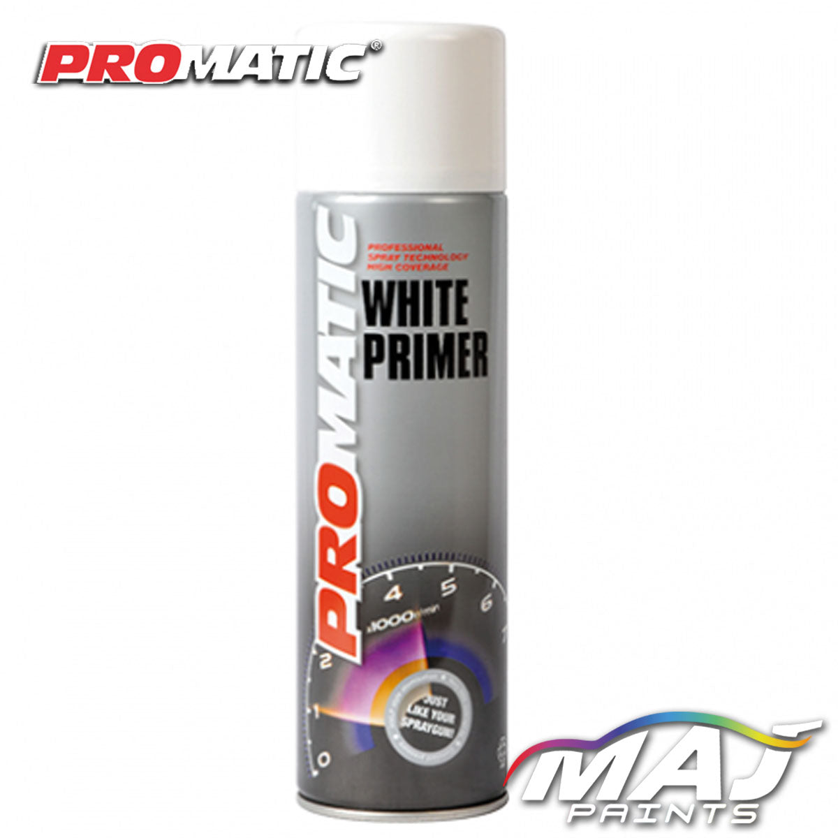 Promatic White Primer Aerosol - 500ml