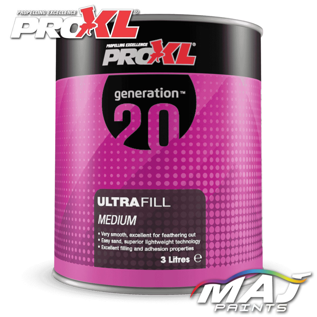 ProXL Generation 20 UltraFill Medium Body Filler (3 litres)