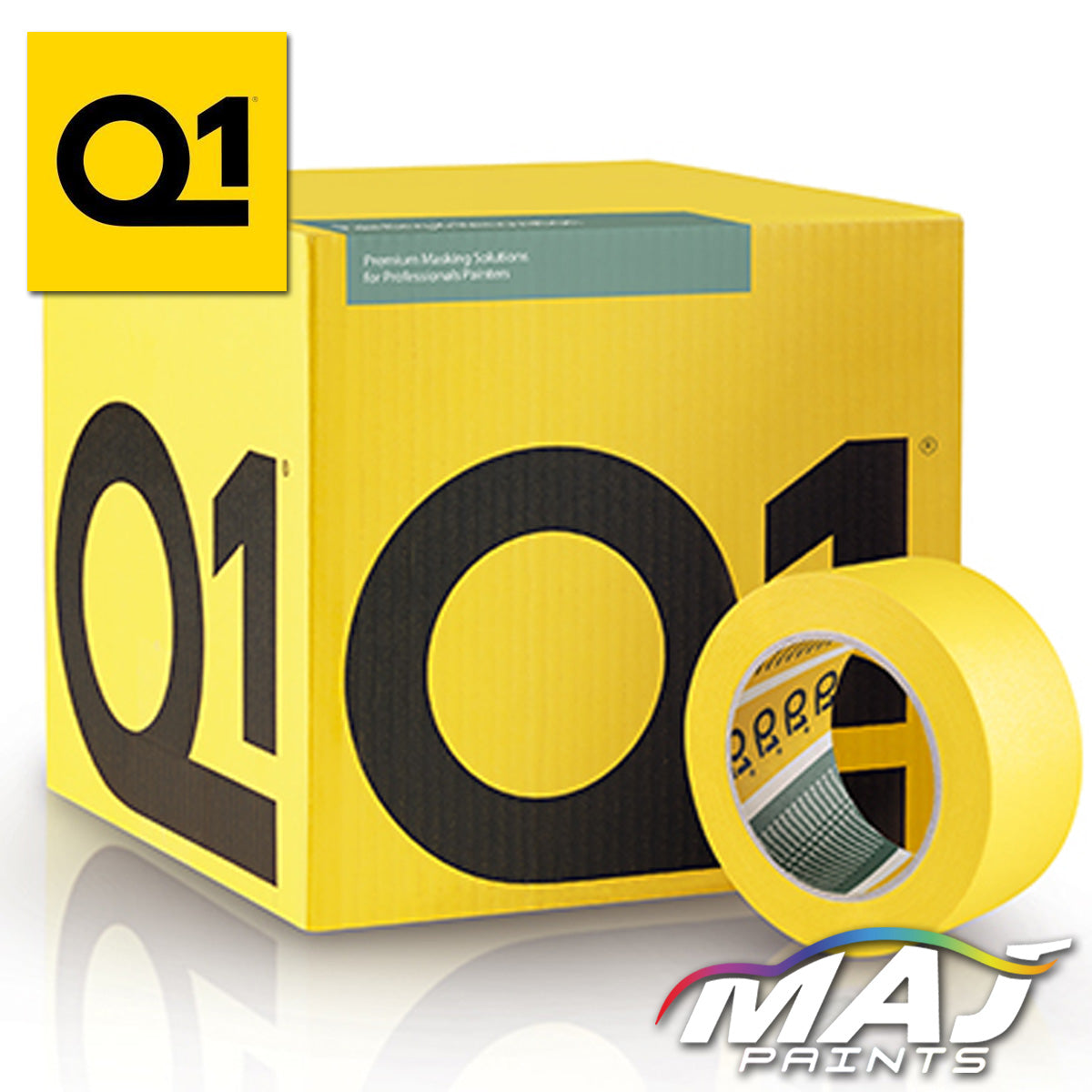 Q1 Premium Masking Tape 1.5 Inch/36mm - Box of 24