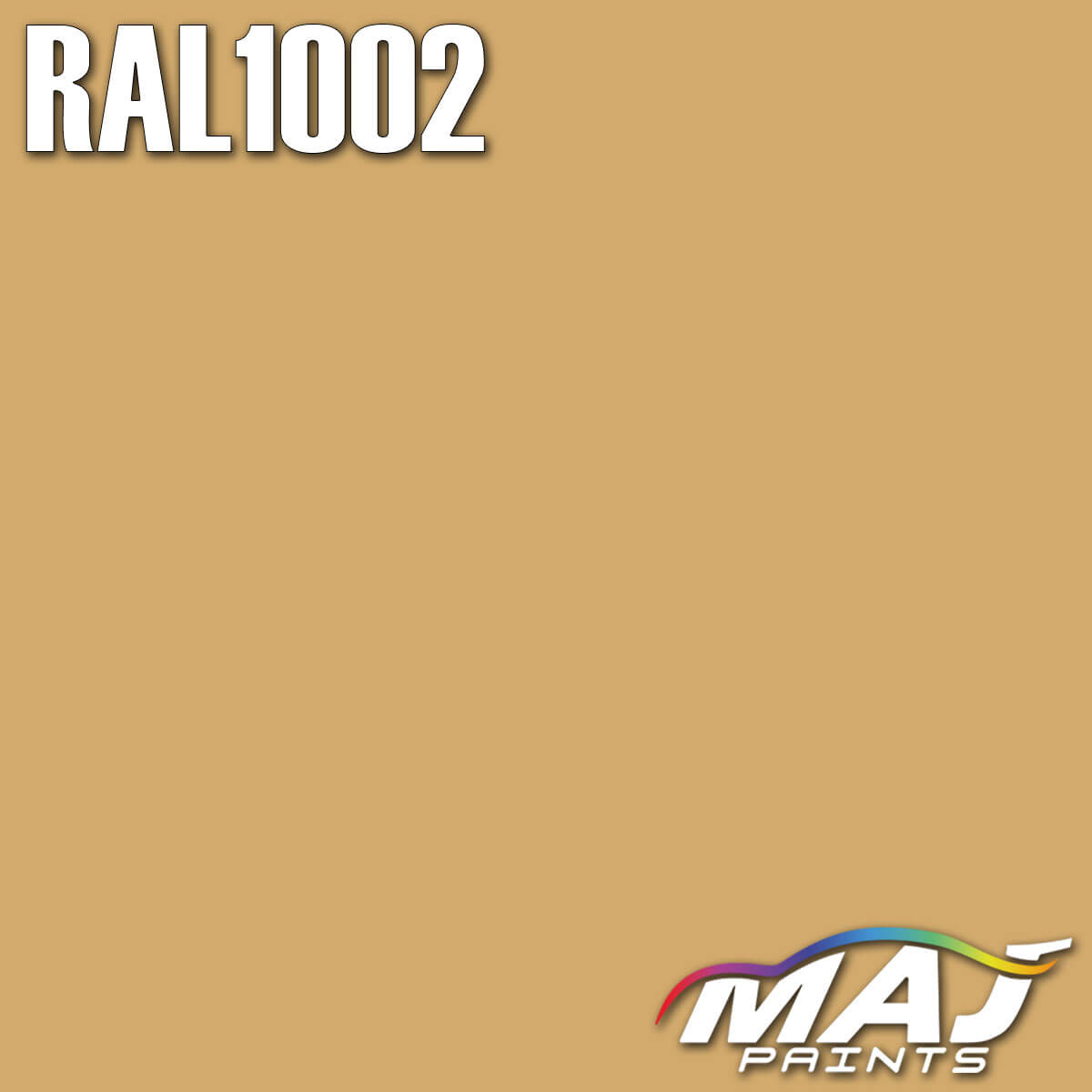 RAL 1002 Sand Yellow Paint