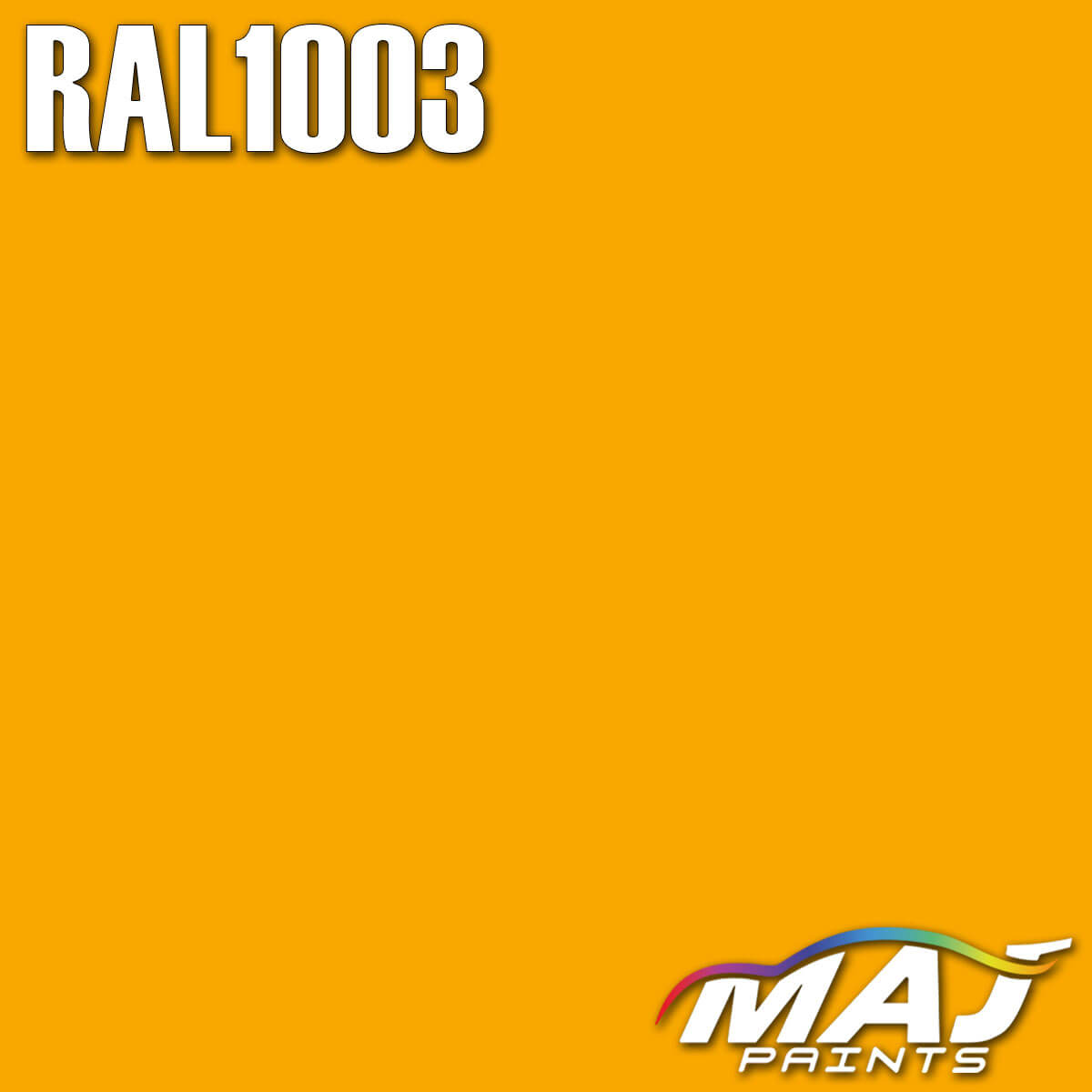 RAL 1003 Signal Yellow Paint