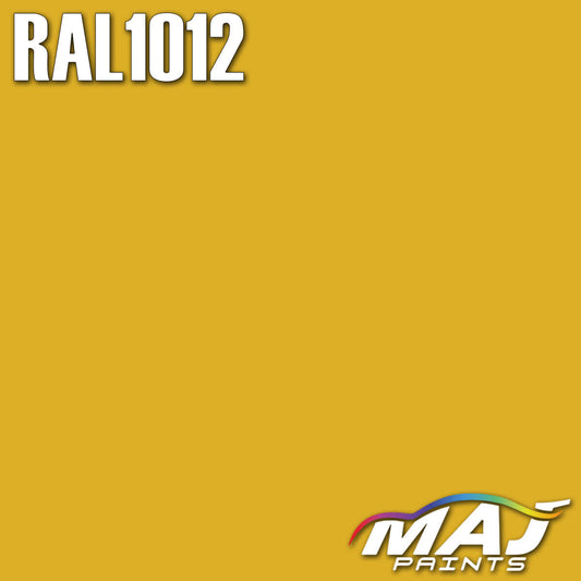 RAL 1012 Lemon Yellow Paint