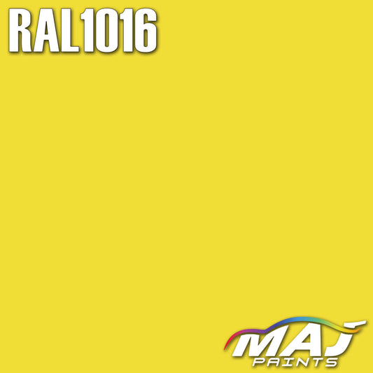 RAL 1016 Sulfur Yellow Paint