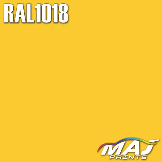 RAL 1018 Zinc Yellow Paint