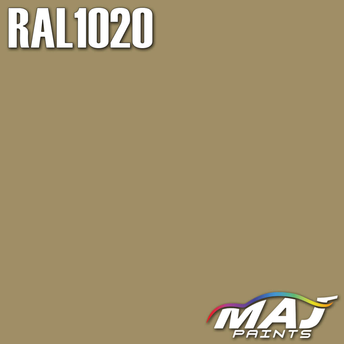 RAL 1020 Olive Yellow Paint