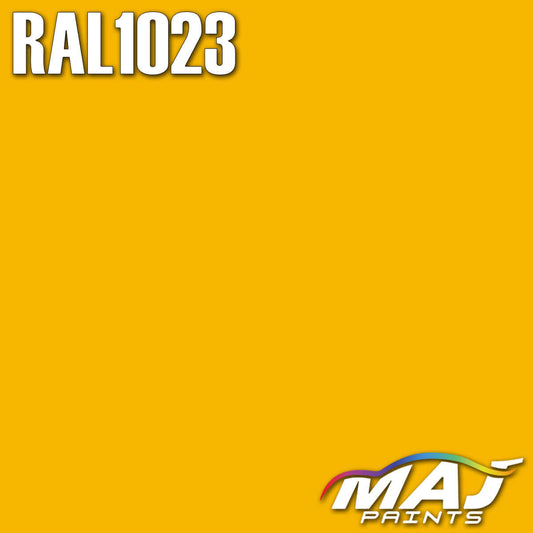 RAL 1023 Traffic Yellow Paint