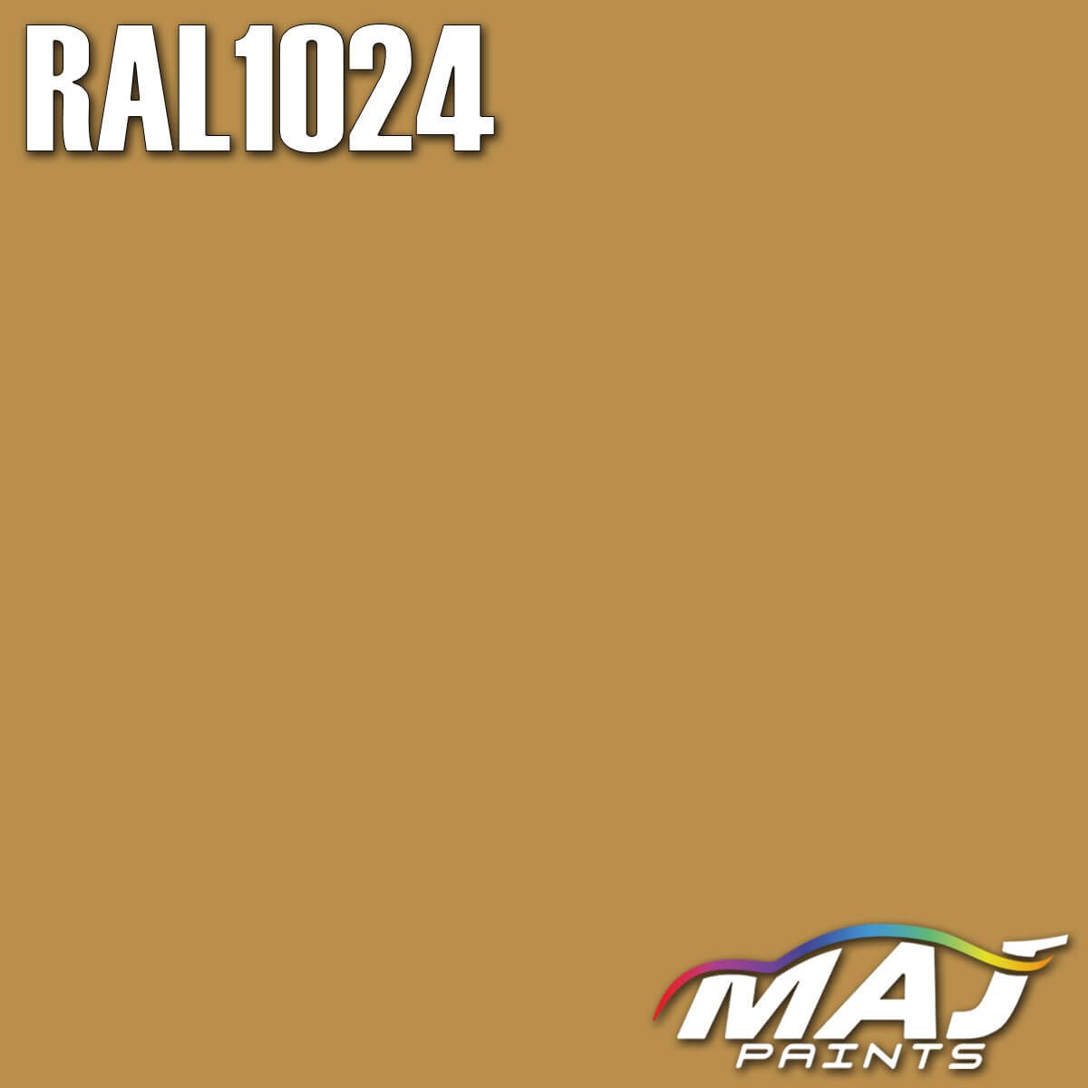 RAL 1024 Ochre Yellow Paint