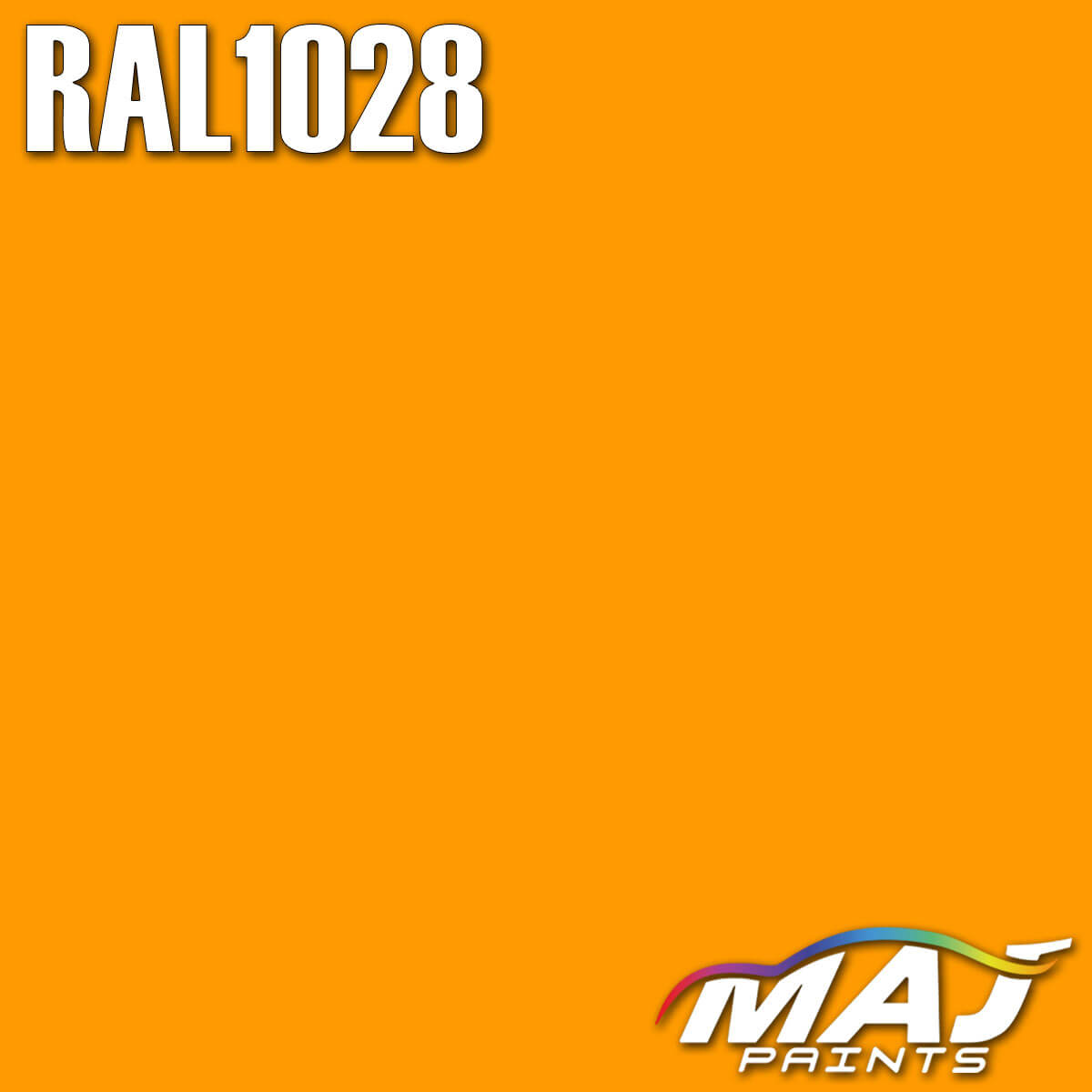 RAL 1028 Melon Yellow Paint