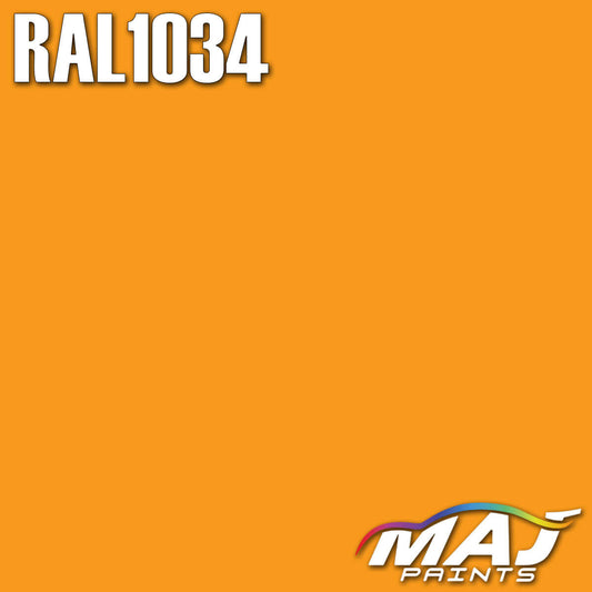 RAL 1034 Pastel Yellow Paint